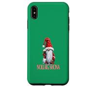 Nollaig Shona gnomo sosteniendo un Vaso de irlandés seco Stout Carcasa para iPhone XS MAX