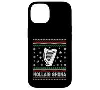 Nollaig Shona - Suéter Feo de Arpa gaélico irlandés Feliz Navidad Carcasa para iPhone 14