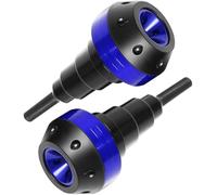 NOLLAM Moto Protección Anticaída para Suzuki GSR 750 2011 2012 2013 2014 2015 2016 2017,Aluminio Topes Antichoque Almohadillas Deslizadores contra Choques Caídas Protector Barra Protectora,Blue