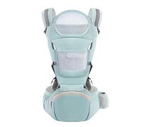 NOLLAM Portabebés Ergonómico Infantil Multifuncional Taburete de Cintura Recién Nacido a Niño Multiuso Antes y Después Bolsa Canguro
