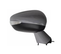 NOLONGNRDX Espejo Retrovisor Exterior Indicador Para Citroen C4 II 2010-2016 Accesorios De Montaje Espejo Retrovisor Coche Luces Señal Giro Reflector Lateral Automático(Right-Electric)