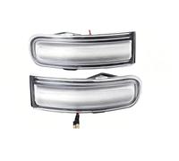 NOLONGNRDX Espejo Retrovisor Exterior Indicador Para Jeep Renegade 2015-2022 2 Uds Conjunto De Luz Intermitente Señal Giro Espejo Retrovisor Lateral Flash Secuencial(Dynamic Crystal)
