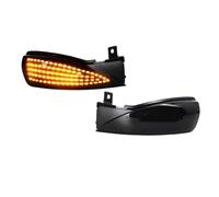 NOLONGNRDX Espejo Retrovisor Exterior Indicador Para MAZDA 6 GH 2007-2015 Luz De Señal Giro Dinámica Espejo Retrovisor Lateral Indicador Secuencial(Super quality Black)