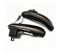 NOLONGNRDX Espejo Retrovisor Exterior Indicador Para Sienna XL40 2021 Espejo Retrovisor Lateral Luz Señal Giro Dinámica Lámpara Indicadora Secuencial Accesorios Coche(Smoked black)