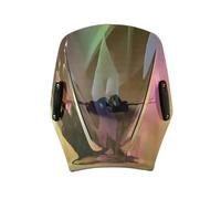 NOLONGNRDX para CFMOTO 250CL 450 650MT Parabrisas De Motocicleta Deflectores Viento Soporte Ajustable alerón Parabrisas Motocicleta(E)