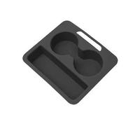 NOLONGNRDX Para GWM Tank 500 Hi4-Z Hi4-T Compartimento Central Para Coche Caja Push-pull Almohadilla Silicona Piezas Mejora Interior Reposabrazos Organizador(Black)