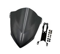 NOLONGNRDX para Yamaha para MT-07 2014-2020 para FZ-07 2018 2019 Parabrisas Delantero Deportivo para Motocicleta Touring Visera Deflector alerón Parabrisas Motocicleta(A 2014-2017)