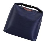 NOLOWY Bolsa de almuerzo compacta aislada de nailon, impermeable, pequeña, portátil, para el trabajo, la escuela, picnics al aire libre