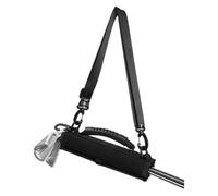 NOLOWY Bolsa de transporte portátil para pelotas de golf, bolsa de viaje, cinturón de golf, mochila con capacidad para 5 palos de golf