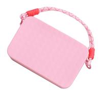 NOLOWY Bolsas de silicona para bolsa de playa, cartera, soporte para teléfono, bolsa de almacenamiento de cosméticos para viajes y uso al aire libre