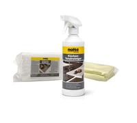 Nolte Juego de limpieza total de cocina, paños de microfibra pH neutro, borrador de suciedad, encimeras, frentes y muebles