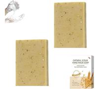 Nolvia Jabón Natural Organic Bar, Hidratante, Revitalizante para rostro, cuerpo, manos, Hidrating Gentle Cleanser for All Skin Types, Dry/Sensitive Skin Friendly (2)