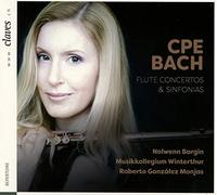 C.P.E. Bach : Concertos et sinfonias pour flûte. Bargin, Monjas.