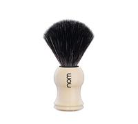 Nom - Brocha de Afeitar - Gustav Serie - Fibra sintética Black Fibre - Plástico Color Crema
