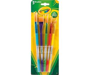 Nomaco- 5 Paint Brushes Disney Blister 5 pinceles surtidos Crayola 23x8, Multicolor (3007)