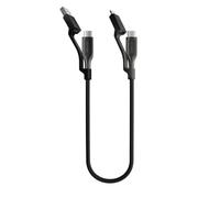 NOMAD Cable USB 4 de carburo de 1,0 m, cable USB 4 y cable Thunderbolt 3, cable USB C de ultra alta velocidad con Kevlar, cable de datos USB 4 soporta carga de 20 Gbps y 240 W