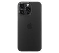 NOMAD Carcasa ultrafina para iPhone 15 Pro Max, carcasa extra fina, resistente a los arañazos, semitransparente y mate, carburo