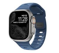 NOMAD Correa Deportiva 45 Mm | Correa Azul Marino Para Apple Watch Ultra 2, Diseñada Para Darle A Tu Apple Watch Compatible Con Las Nuevas Series 11, Ultra 1-3, Series 1-10 Y Series 2.