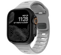 NOMAD Correa Deportiva 45 Mm | Correa Gris Lunar Para Apple Watch Ultra 2, Diseñada Darle A Tu Apple Watch Un Toque Moderno Y Deportivo. Nuevas Series 10, Ultra Y Ultra 2, Series 1-9 Y Series 1-2.