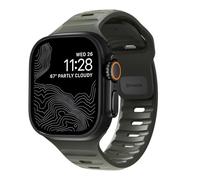 NOMAD Correa Deportiva 45 Mm Para Apple Watch Ultra 2 En Color Verde Ceniza. Diseñada Para Darle A Tu Apple Watch Un Aspecto Compatible Con Las Nuevas Series 11, Ultra 1-3, Series 1-10 Y Se.
