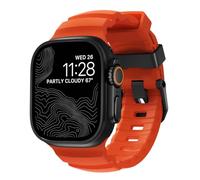 Correa Nomad Rocky Point Apple Watch Ultra 46mm Rojo Lava