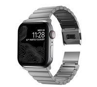Nomad Aluminum Strap V2 Apple Watch 42/44/45/49mm Silver - NM014858858