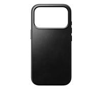 NOMAD Estuche de cuero tradicional | para iPhone 17 Pro | Funda protectora de cuero genuino de alta calidad | Compatible con MagSafe | Negro Horween