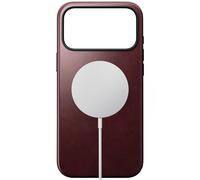 Nomad Funda de Cuero Moderna iPhone 17 Pro Max Borgoña Horween - NM011840858