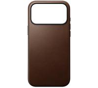 Nomad Funda de Cuero Moderna marrón Compatible con iPhone 17 Pro MAX, Funda de Cuero Compatible con Magsafe para iPhone 17 Pro MAX