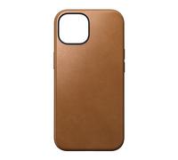 NOMAD - Funda de piel moderna - iPhone 15 | Cuero bronceado inglés