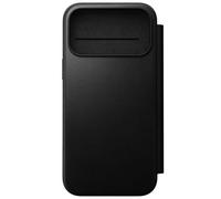 NOMAD Funda de piel moderna para iPhone 18 Pro Max, color negro