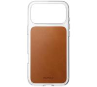 Nomad Funda Transparente de Piel Horween iPhone 18 Pro Max Saddle - NM017736858