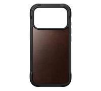 NOMAD Funda Reforzada de Cuero Horween iPhone 17 Pro Marrón