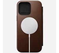 Nomad Modern Leather Folio iPhone 16 Pro Brown - NM01679585