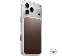 Nomad Funda Transparente de Piel Horween iPhone 18 Pro Max Rustic Brown - NM017750858