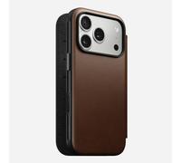 Nomad mag leather back funda para teléfono móvil 16 cm (6.3') marró