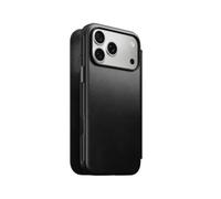 Nomad Modern Funda Folio de Piel Horween iPhone 18 Pro Max Negra - NM009049858