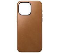 Nomad moderna funda de piel magsafe iPhone 15 Pro Max bronceado - NM01620785