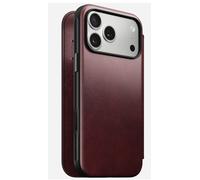 Nomad modern leather folio funda para teléfono móvil 16 cm (6.3') bo
