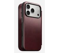 Nomad modern leather folio funda para teléfono móvil 16 cm (6.3') bo