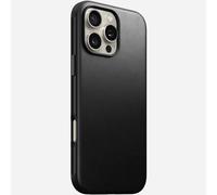 NOMAD Capa Couro iPhone 16 Pro MAX Preto
