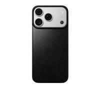 NOMAD Parte trasera magnética de cuero Horween para iPhone 18 Pro, color | Magsafe - Funda de piel magnética para iPhone 18 Pro, compatible con MagSafe, diseño ultrafino