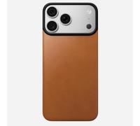 NOMAD Parte trasera magnética de piel Horween para iPhone 18 Pro Max | Magsafe - Funda de piel magnética para iPhone 18 Pro Max, compatible con MagSafe, diseño ultrafino