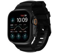 Nomad Rocky Point Band Apple Watch Ultra 46mm / 49mm Carbon Black Connector Black - NM011697858