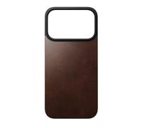 NOMAD Sillín de cuero Horween con parte trasera magnética para iPhone 18 | Magsafe - Funda de piel magnética para iPhone 18 Pro, compatible con MagSafe, diseño ultrafino
