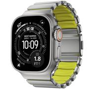 NOMAD Stratos Band I - Correa para Apple Watch 42/44/45/46/49 mm, diseño híbrido