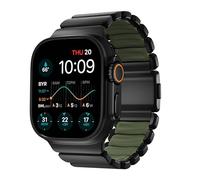 NOMAD Stratos Band I - Correa para Apple Watch 42/44/45/46/49 mm, diseño híbrido