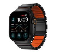 Nomad Stratos Correa de Titanio para Apple Watch 44mm / 45mm / 46mm / 49mm Negro/ Ultra Naranja - NM011116858