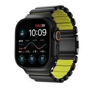 Nomad Stratos Correa de Titanio para Apple Watch 44mm / 45mm / 46mm / 49mm Negro/ Volt - NM011130858