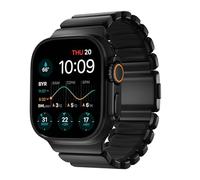 NOMAD Stratos - Correa para Apple Watch 42/44/45/46/49 mm - Diseño híbrido, verschiedene größen